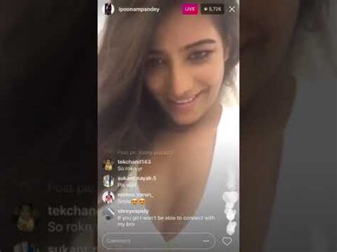 Poonam Pandey Nude Live Jan 2023. 